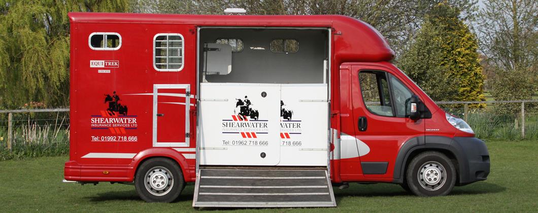 Shearwater Insurance - 3.5t horsebox insurance