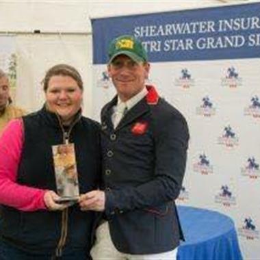 Sarah skillin and Oliver Townend shearwater insurance